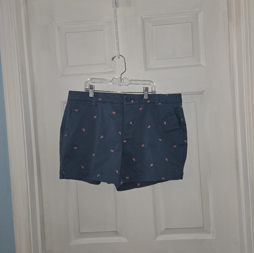 Magellan NWT Happy Camper Shorts in Aegean Blue